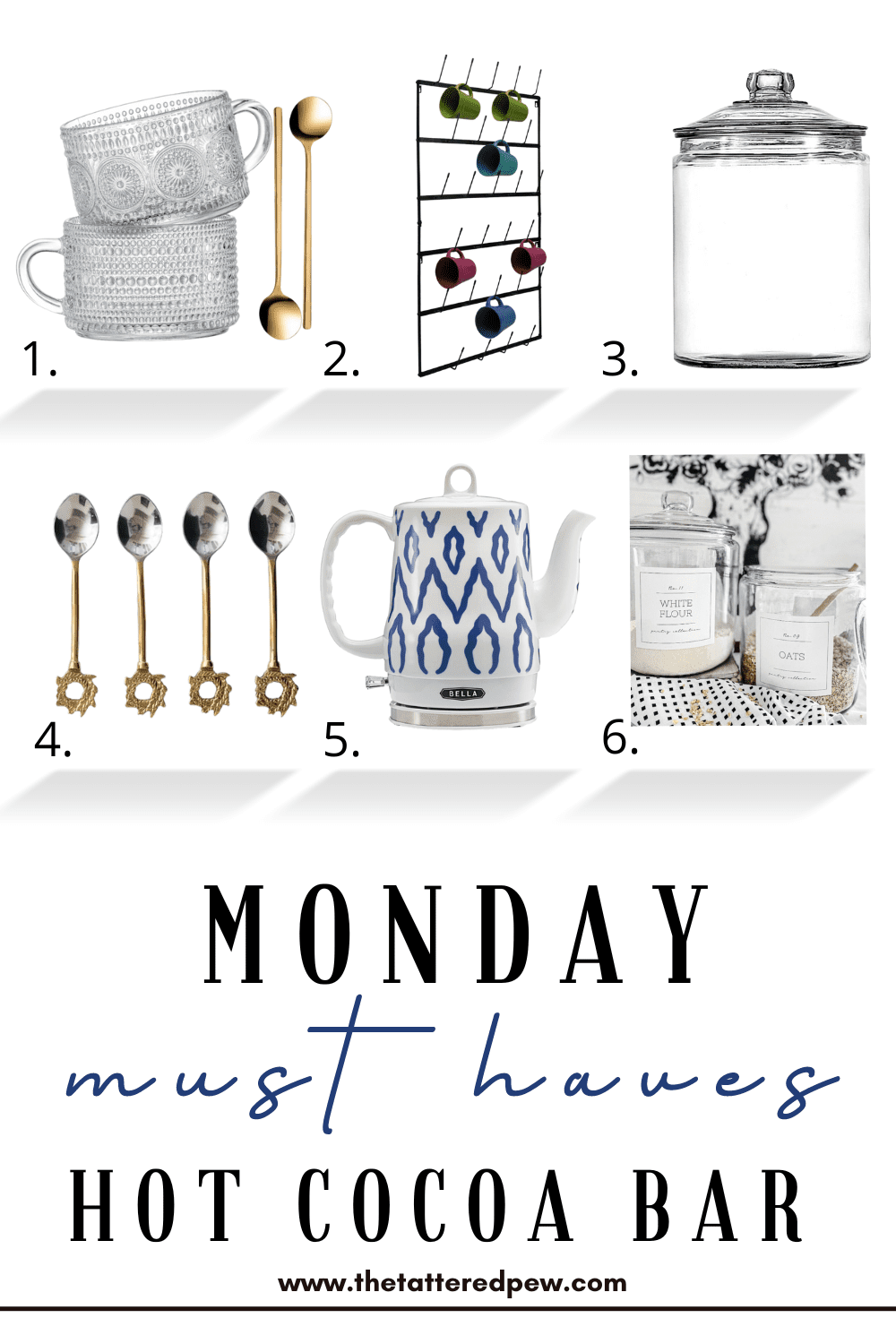 Monday Must Haves For Your Hot Cocoa Bar Grow Beauty With Ease