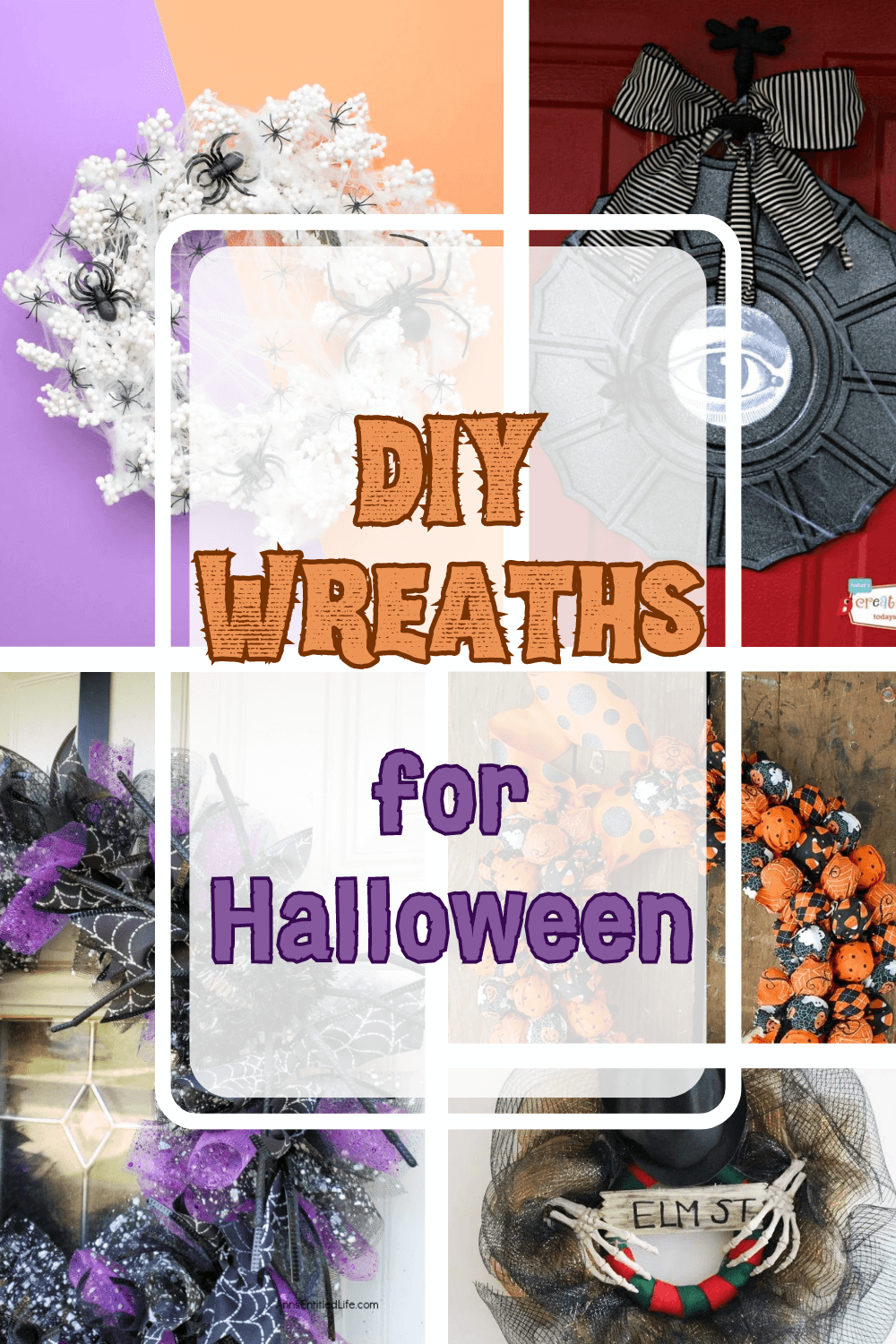 This DIY Halloween Candy Wreath Is Perfect For Trick or Treaters!