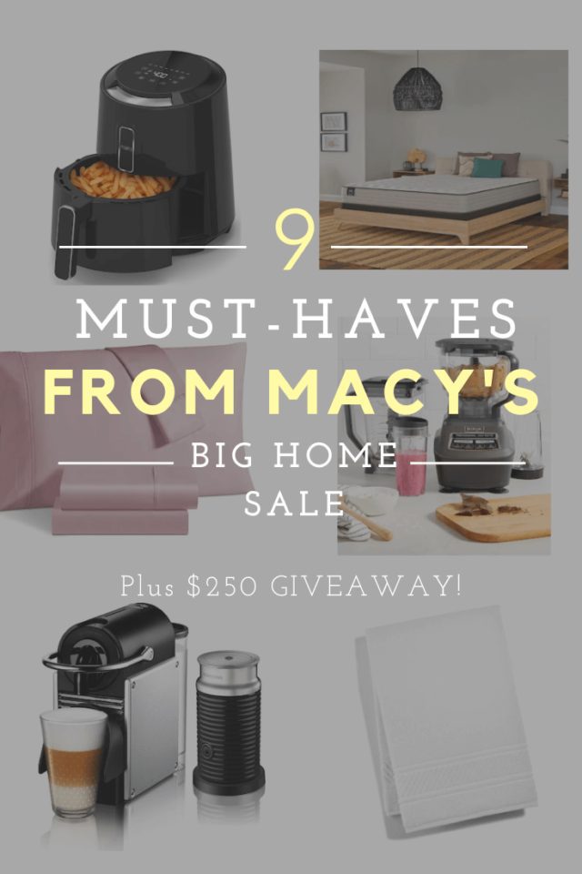 9 MustHaves To Score During the Macy's Big Home Sale » Grow Beauty