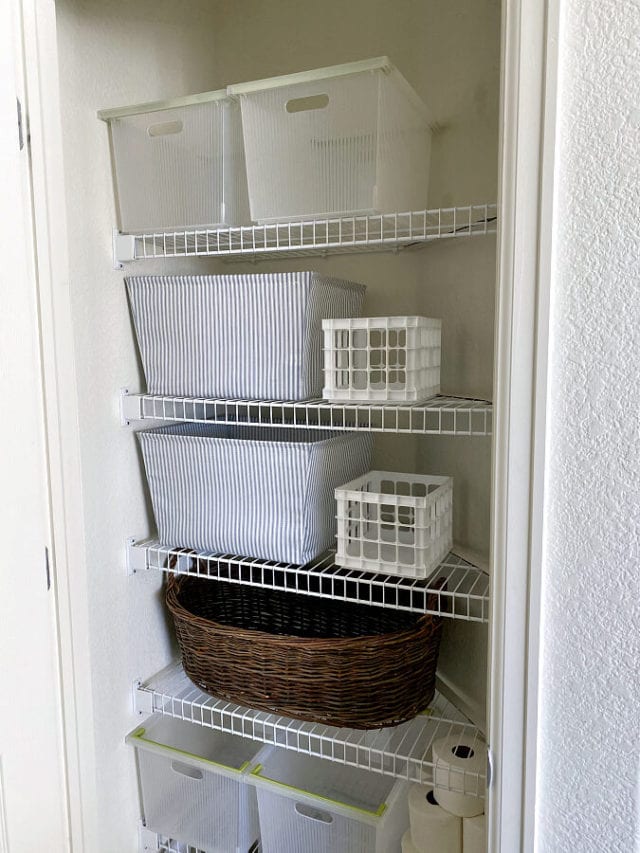 A Budget Friendly Linen Closet Makeover » Grow Beauty With Ease