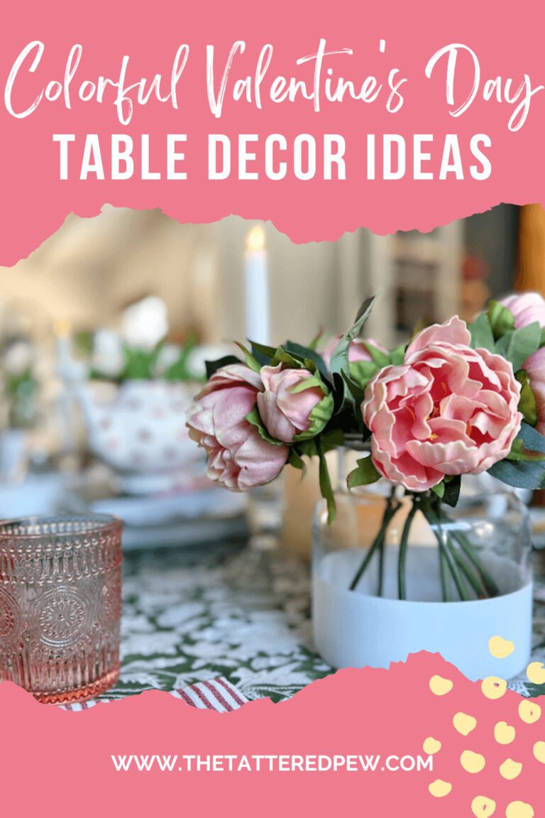 Colorful Valentine's Day Table Decor Ideas » Grow Beauty With Ease