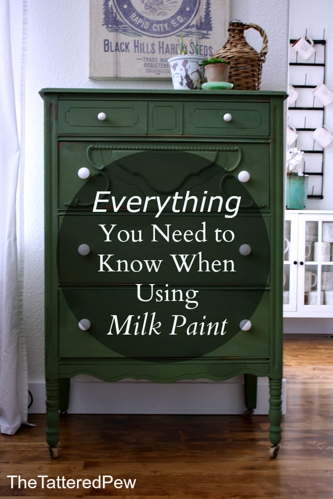 Everything You Need to Know When Using Milk Paint » The Tattered Pew