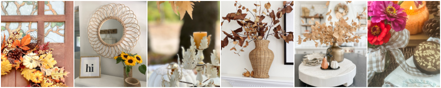DIY Raffia And Shell Candle Holders - Thistle Key Lane