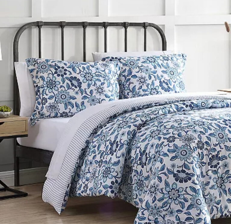 14 Blue and White Floral Duvet Covers » Grow Beauty With Ease