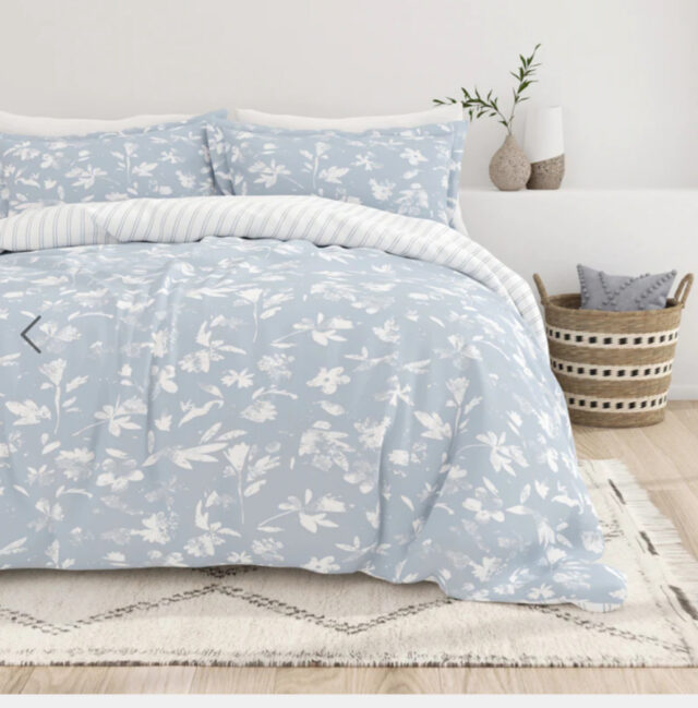 14 Blue and White Floral Duvet Covers » Grow Beauty With Ease