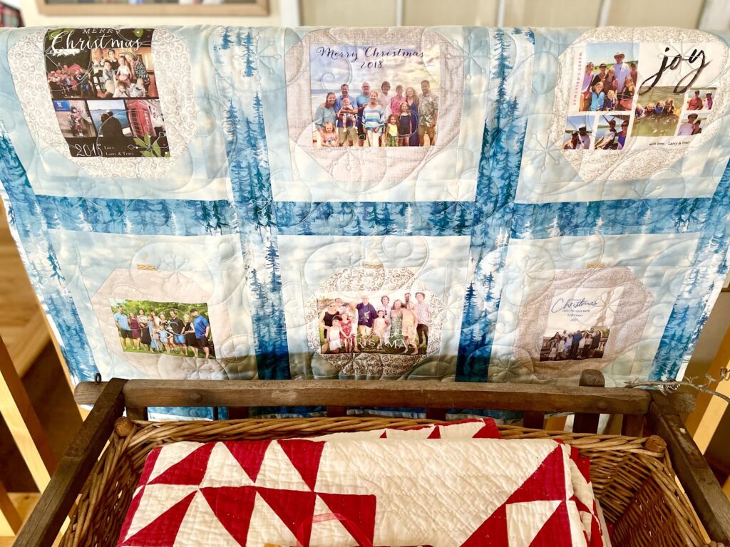 handmade family quilt