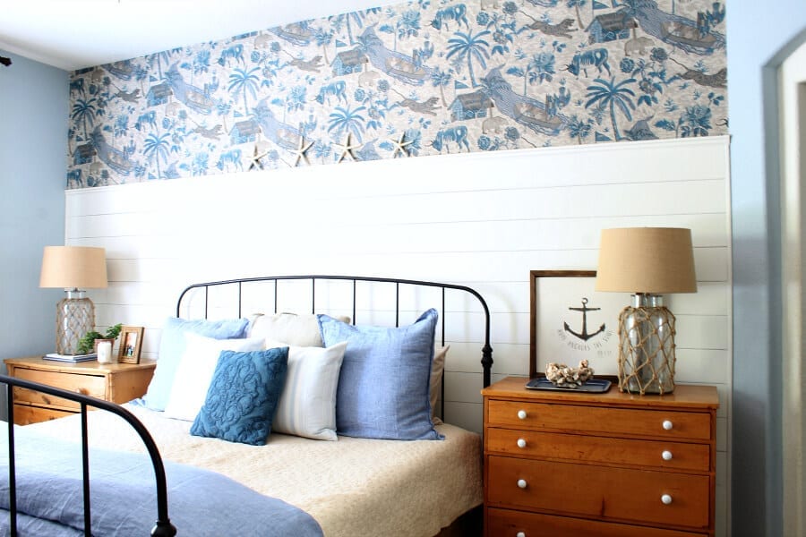 Our Coastal Cottage Master Bedroom Makeover with Wayfair