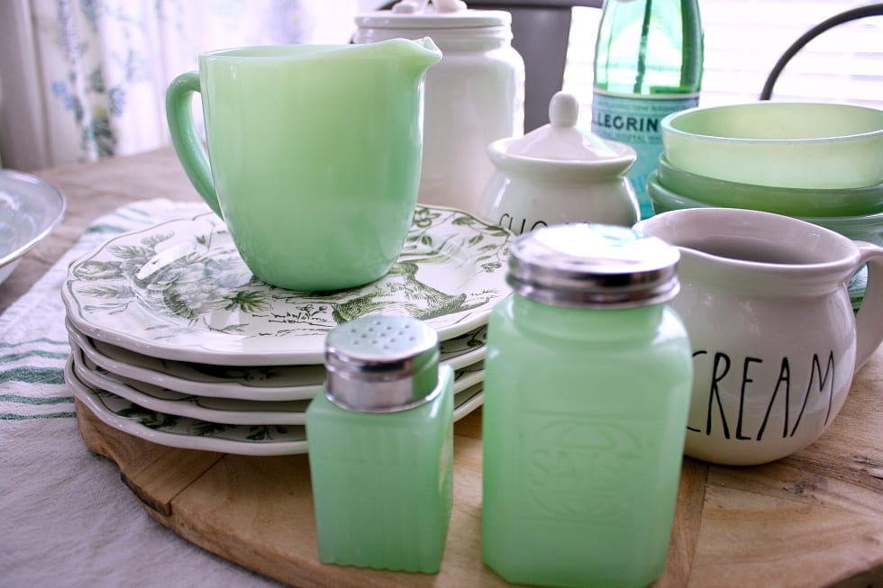 Jadeite  Vintage dishware, Green milk glass, Vintage kitchenware
