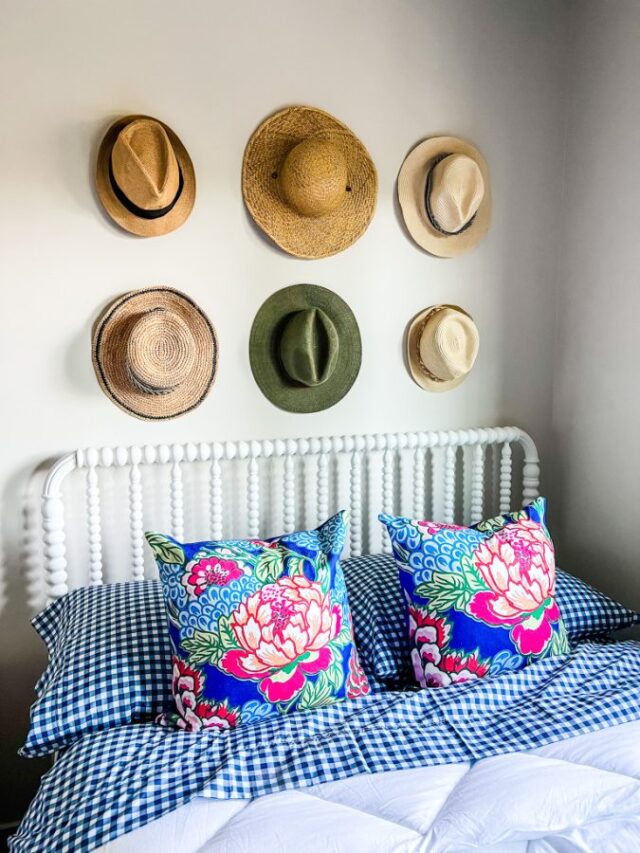 How to Create a Simple Hat Wall Using Hooks
