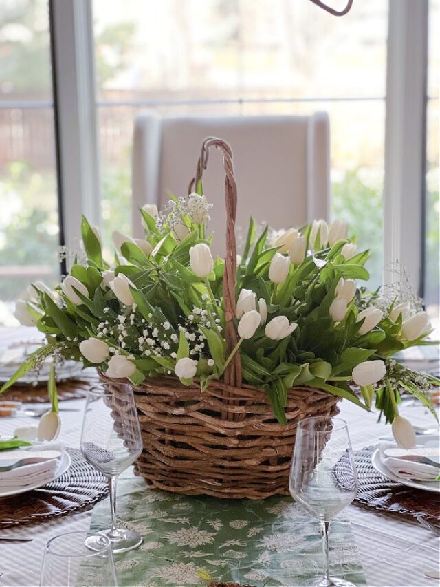 How to Make a Flower Arrangement in a Basket