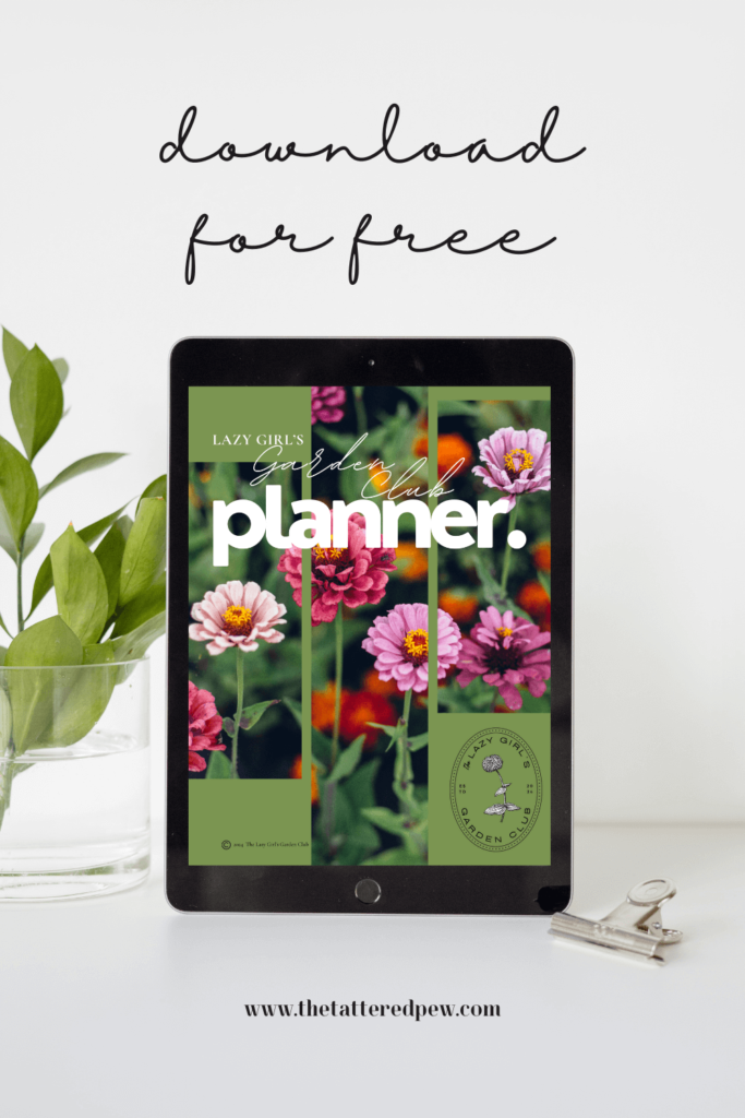free downloadable garden planner