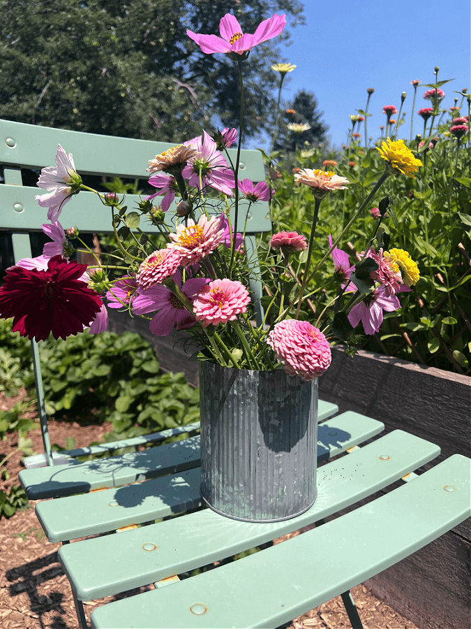 lazy girl flower arrangement