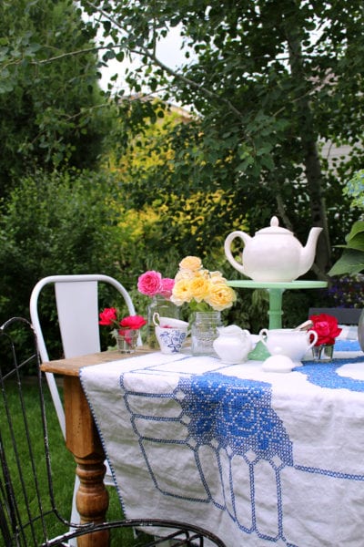 Tips for Hosting a Garden Tea Party » The Tattered Pew