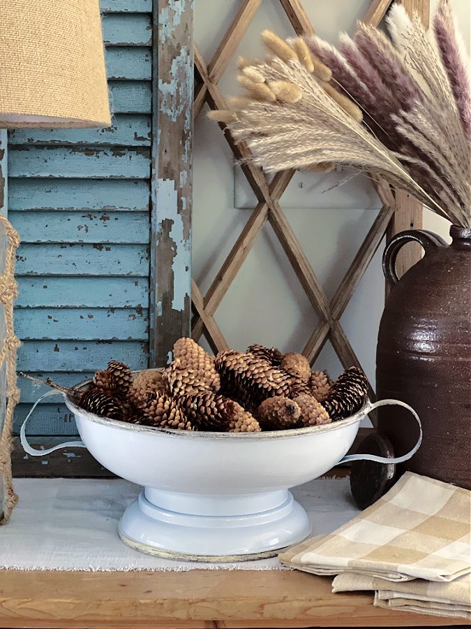 How to Prepare Pine Cones for Crafts or Decor » The Tattered Pew
