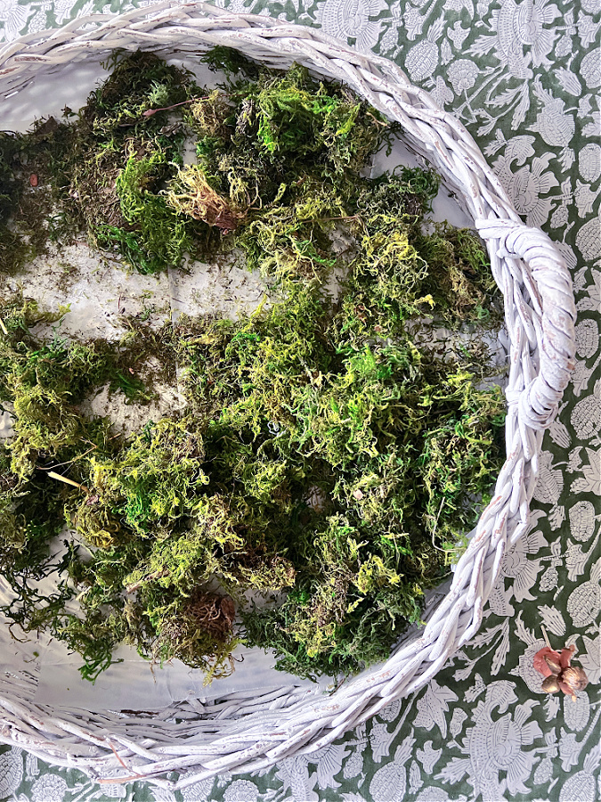 How to make moss for nativity scenes 