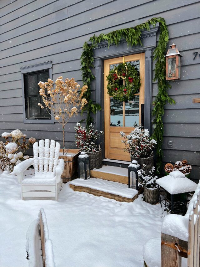 Beautiful Outdoor Christmas Decorating Ideas » Beauty with ease in the ...