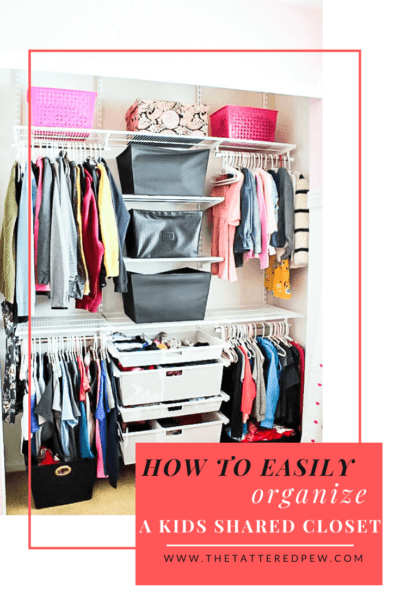 How to Easily Organize a Kids Shared Closet » Grow Beauty With Ease