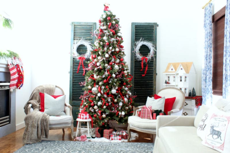 Plaids, Presents and Our Christmas Tree » Grow Beauty With Ease