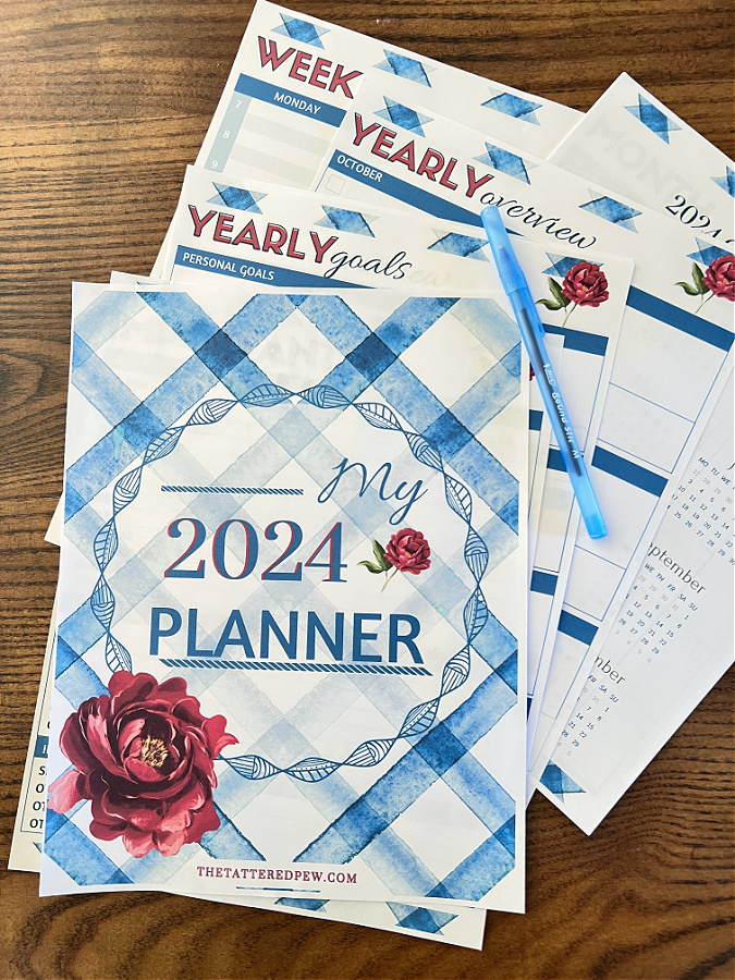 Vision Board Planner 2024 |Manifesting Best Life Printable PDF | Minimalist  Daily Planner