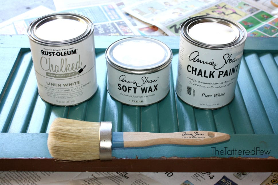 Simple Diy Tray Made From An Old Shutter » Grow Beauty With Ease